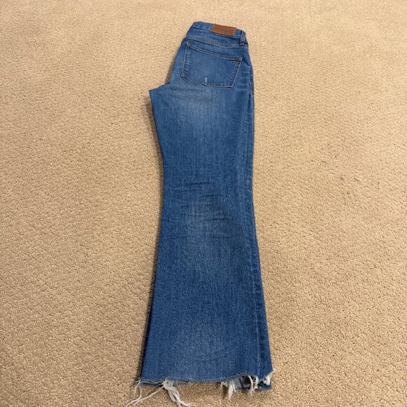 Madewell Cali Demi-Boot Jean Boho Ankle Bronson Wash: Button-Front Sz 25 JO512 - Picture 14 of 16